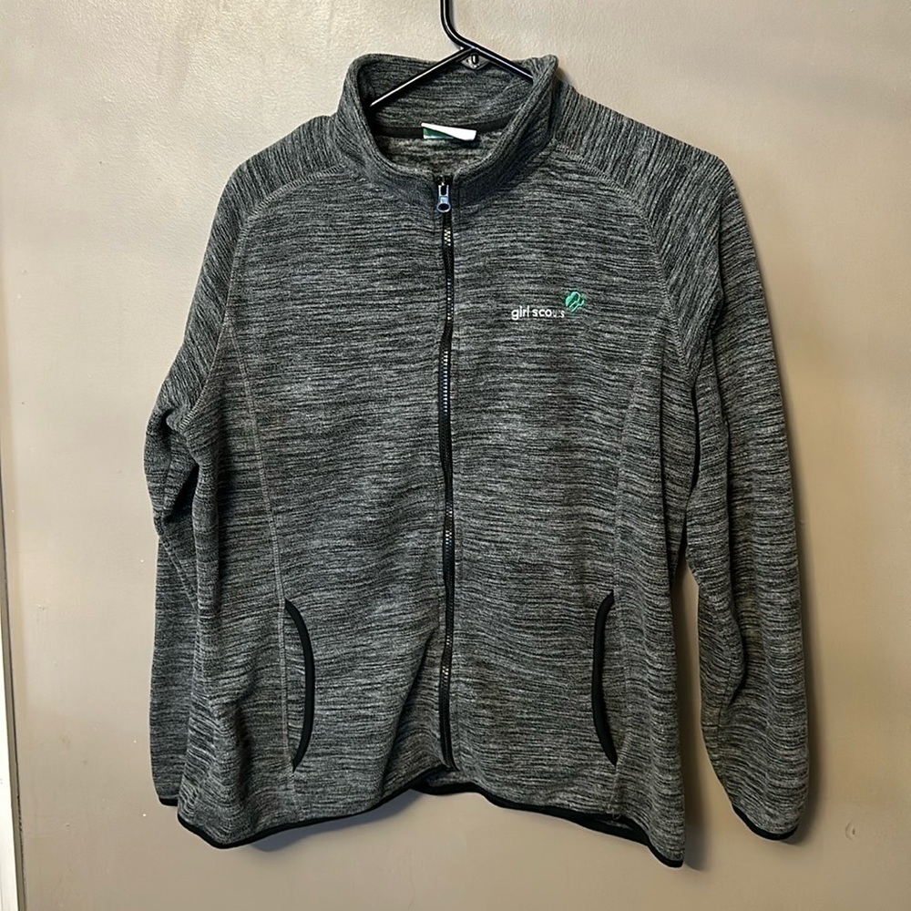 Grey Full-Zip Jacket
